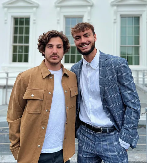 Portrait of Alex Durand and Tom Carles, hosts of the Le Centile x ATFrenchies event